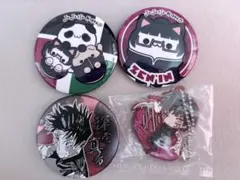 呪術廻戦 禪院真希 缶バッジセット 呪術ニャンコ デコレクション缶バッジ