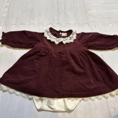 petit main ワンピース　セレモニー　ロンパース　80サイズ