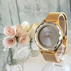 【希少】Swarovski スワロフスキー 腕時計 オクテアノヴァ メッシュのサムネイル