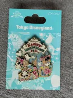 東京ディズニーランド　ピンバッジ　イースターワンダーランド2011