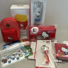 ハローキティ 3COINS コラボ グッズ 6点セット＋バッグ（アクスタ