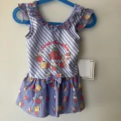 【新品タグ付】サンリオキャラクターズ 水着 ワンピース 110cm