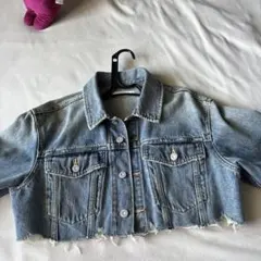 【完売商品】MOUSSY MOUSSY クロップドデニムジャケット