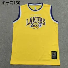 NBA レイカーズ 速乾タンクトップ 刺繍 ジュニアサイズ150