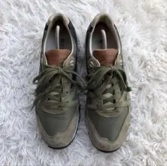 DIADORA HERITAGEディアドラヘリテージレザースニーカーオリーブのサムネイル