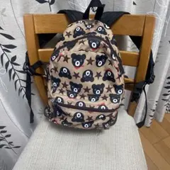 DOUBLE.B キッズ リュック ベージュ