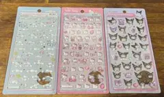 正規　サンリオ　ボンボンドロップシールミニ　3種セット クロミ キティ シナモン