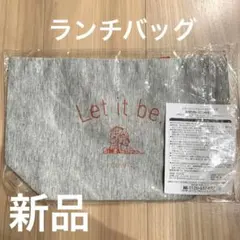 【新品】スヌーピー　PEANUTS スエットランチバッグ