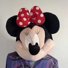ディズニーランド　ディズニーシー　ミニーマウス　ファンキャップ　被り物　グッズ
