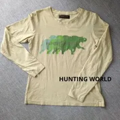 新品未使用　ハンティングワールド　イタリア製　ロングTシャツ 2026年最新】HUNTING WORLD レディース 長袖 Tシャツ・カットソーの