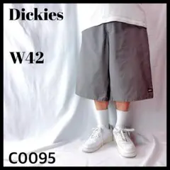 ディッキーズ TCツイル 極太 バギーショーツ ハーフパンツ グレー W42のサムネイル