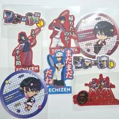 即購入可 新テニ モバイルステッカー コースター まとめ