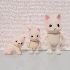 シルバニア　シルクネコ　子ども　男の子　女の子　赤ちゃん　家族　猫