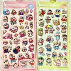 クレヨンしんちゃん ボンボンドロップシール 2シートセット