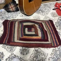 手編みのブランケット
