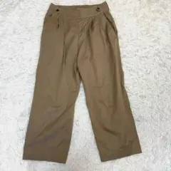 【美品】Margaret Howell ワイドタックトラウザーズ ベージュ 3