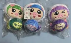 ろこまこあこ　マスコットキーホルダー　３点