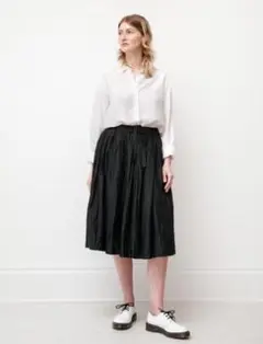 CASEYCASEY DOUBLE RIDEAU SKIRT XS リネンシルクのサムネイル