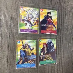 美品」ワンピースカードゲーム プロモカード 4枚セット即購入OK - メルカリ