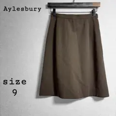 アリスバーリー【9】ひざ丈台形ライン スカート 上品 美品 東京スタイルのサムネイル