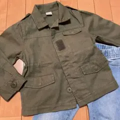 プティマイン　ミリタリージャケット100㎝