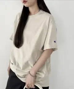 champion Tシャツ　サンドベージュ　M