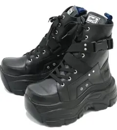 ヨースケ ハイカット厚底ブーツ ブラック L