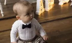 MARLMARLボディスーツ＆petit mainサス付きパンツ セット