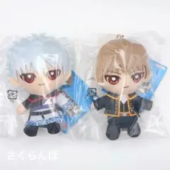 【新品】銀魂 Chibiぬい おすわりマスコット 坂田銀時 沖田総悟 2点セット
