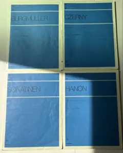 Burgmüller, Czerny, Sonatinen, Hanon 楽譜