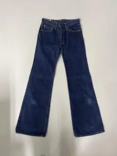 y2k grungeヴィンテージ CALOLUDフレアパンツ デニム