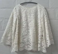 ロペピクニック　レース フレアスリーブ カットソー38