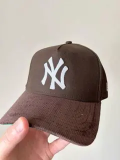 New Era ニューヨーク・ヤンキース キャップ ブラウン 海外限定