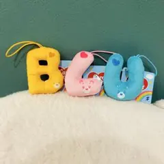 B L U Care Bears ケアベア イニシャルマスコット