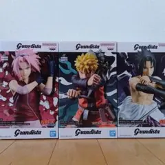 Grandista 　ナルト　サスケ　サクラ　フィギュア　3種セット