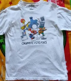 04 LIMITED SAZABYS×SESAME STREET ライブTシャツ