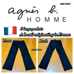 希少　アニエスベー agnes b. HOMME リトアニア製 ポケットカーゴのサムネイル