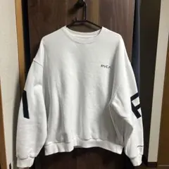 RVCA スウェット トレーナー ホワイト Sのサムネイル