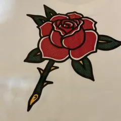 NIKE SB 薔薇プリント ホワイトTシャツ XLのサムネイル