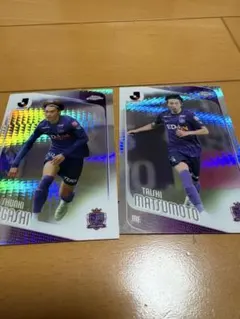 Topps Chrome Jリーグ サンフレッチェ広島 カード 2枚セット