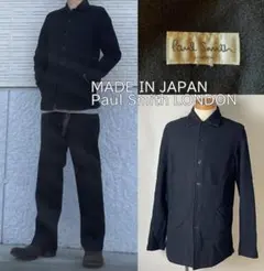 国内正規品 日本製 ポールスミス ロンドン フェルト ウール シャツ ジャケットのサムネイル