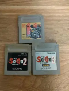 SaGa 1, 2, 3 ゲームボーイソフトセット