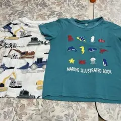 H&M エイチアンドエム　ELFINDOLL Tシャツ 2枚セット 120cmのサムネイル