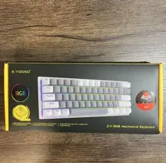 E-YOOSO Z-11 RGBメカニカルキーボード　赤軸