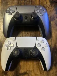 【ジャンク品】プレステ5 DualSense ワイヤレスコントローラー2個セット