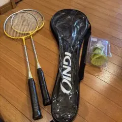 IGNIO バドミントンラケット 2本セットのサムネイル