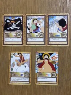 ワンピース　カードダス ハイパーバトル ルフィ　セット　まとめ　旧