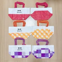コカコーラ BRUNO ブルーノ コラボ オリジナルランチバック 全種×2セットのサムネイル