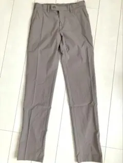 ユニクロ　感動パンツウルトラライト　コットンライク　ダークページュ　W73