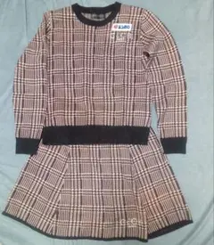 CECIL McBEE チェック柄ニット　セットアップ